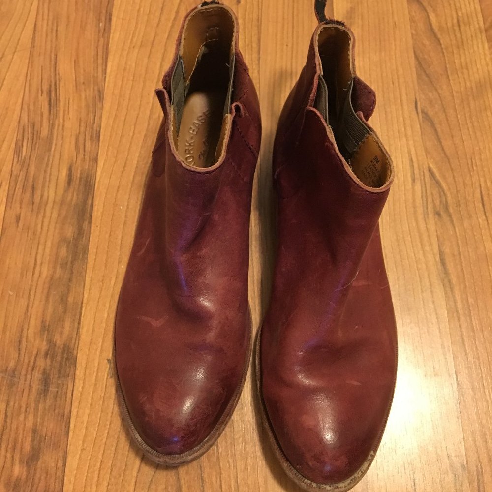 Kork Ease Womens Bootie Burgandy